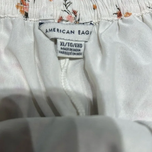 {XL} American Eagle Patchwork Prarie Eyelet Floral Lace Cottagecore Shorts - Picture 12 of 16